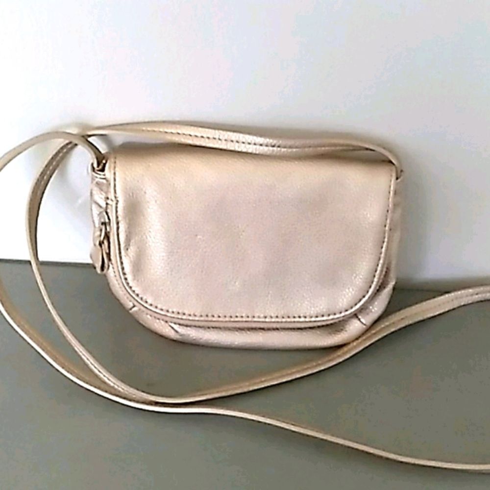 Gold Crossbody Purse